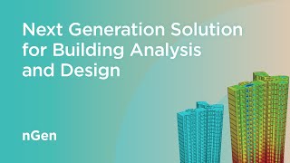 Next Generation Solution for Building Analysis and Design  midas nGen  Structural Analysis [upl. by Spieler63]