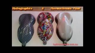 Thermochromic and Hydrographics Paint [upl. by Rugen]