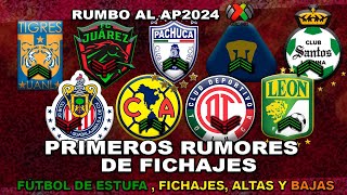 ✅ ¡PRIMEROS RUMORES DE FICHAJES LIGA MX APERTURA 2024 TIBA SPÚLVEDA A TIGRES FICHAJE PARA PUMAS [upl. by Norris]