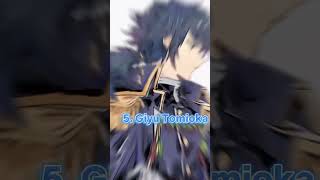 Top 9 des pilier de demon slayer demonslayer animeeditdemonslayeredit [upl. by Haelahk]