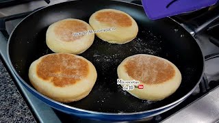 Gorditas de Nata Esponjosas  Como hacer gorditas de nata Receta [upl. by Close]