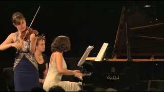 Lisa Batiashvili and Khatia Buniatishvili play Schuberts Rondo Brilliant [upl. by Michele371]