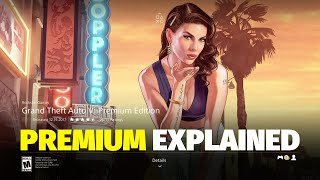 What is Grand Theft Auto V Premium Edition  GTA V Explained [upl. by Krusche915]