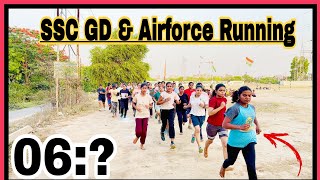 SSC GD फिजिकल 16km 8 मिनट मे कैसें करें 🔥 SSC GD General Cutt Off  SSC GD RUNNING VIDEO [upl. by Gerstein146]