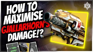 2 MILLION Damage Build All Classes  Best Way to Use Gjallarhorn  NEW Exotic  Destiny 2 [upl. by Lareneg]