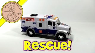 How Does The Tonka Lights amp Sound Rescue Ambulance Work [upl. by Hyozo378]