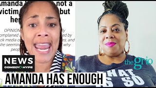 Amanda Seales Looses It Over Essence amp The Grio Calling Her Out Writer Responds quotShtquot  CH News [upl. by Eeima]