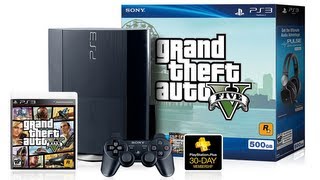 GTA V PS3 Bundle Unboxing [upl. by Liagiba417]