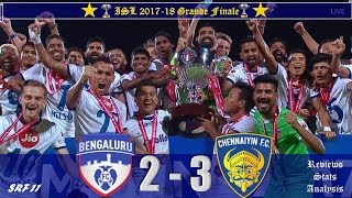 ISL 2018 Grande Final 🔥 Bengaluru FC vs Chennaiyin FC 🔥  2  3  Match Review Stats Analysis [upl. by Carbrey634]