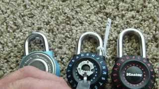 008 How to Decode Master 175 176 177 amp 178 Padlocks [upl. by Oned911]