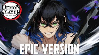 Demon Slayer S2 Inosuke Theme V3  EPIC VERSION Inosuke Tanjiro amp Zenitsu vs Daki [upl. by Azmah]