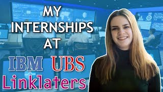 How I Got My IBM UBS amp Linklaters Student Internship Insight Interview [upl. by Llevel]