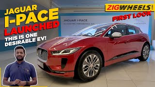 2021 Jaguar IPace launched I Electric Yet Unmistakably Jag [upl. by Aietal]