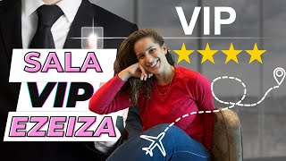 ¡Entramos a una sala VIP en el Aeropuerto de EZEIZA  agosvlogdeviajes [upl. by Ahseyd]