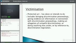 Workplace Bullying Webinar [upl. by Yllen]