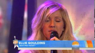 Ellie Goulding  Beating Heart Live on TODAY Show [upl. by Enatan]