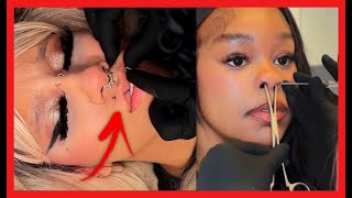 PIERCINGS by Underground Tattoos Enfield  VLOG [upl. by Onitrof]