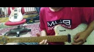 BourgenvillaSpring solo cover gitar [upl. by Notsnarc]