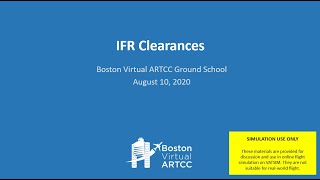 IFR Clearances [upl. by Flanna]