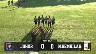 Johor vs Negeri Sembilan  Semi Final  0  0 4  5 [upl. by Riordan]