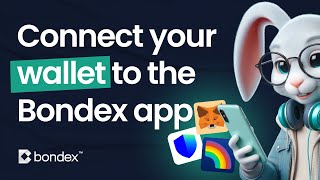 Link your Wallet to the BONDEX APP [upl. by Eskil]