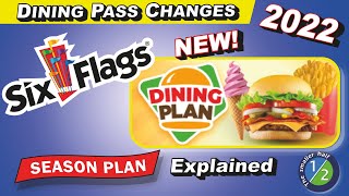 Six Flags Dining Pass is Back Season Dining Pass Explained How to save money at Six Flags [upl. by Moonier]