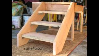 Bracket Stairway Design Basics  Stair Building [upl. by Dloreh]