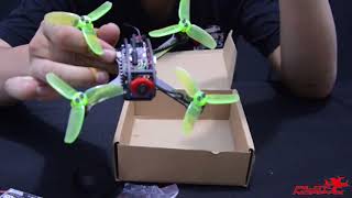 Unboxing Micro Drone Racing Terbaik 2017 Leader 120mm [upl. by Elidad]