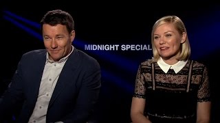 Joel Edgerton and Kirsten Dunst on ‘Midnight Special’ Leaving Something to the Imagination [upl. by Anifesoj]