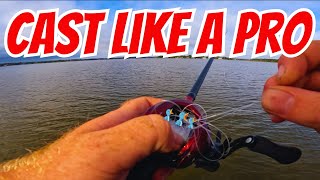 How to use a BAITCASTER like a PRO [upl. by Case]