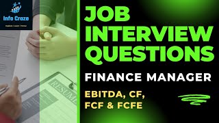 Common Job Interview Questions for Finance Manager  Finance Assistant [upl. by Grevera]