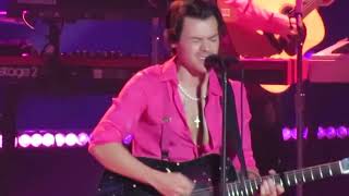 Harry Styles Sings CHERRY amp FALLING Harry Styles Fine Line Live One Night Only in LA wobbly camera [upl. by Dracir]