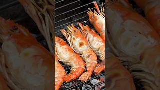 SHRIMP BBQ 3 food seafood lobster thailand [upl. by Pinette594]