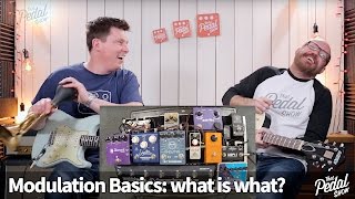 That Pedal Show – Modulation Basics Chorus Phaser Flanger Vibrato Tremolo amp Vibe [upl. by Airetnahs]