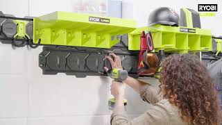 Endless Customisation options with the RYOBI® LINK™ Modular Storage System [upl. by Alliuqal]