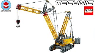 LEGO Technic 42146 Liebherr Crawler Crane LR 13000  LEGO Speed Build Review [upl. by Conal659]