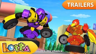 Spin Fighters Season 3  English Trailer  Gyrocar  Spinning Top  Top Toys  Cartoon for Kids [upl. by Aaren739]