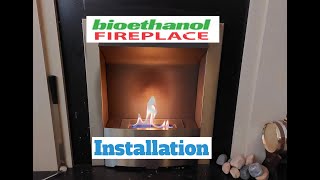 Bioethanol Fireplace Installation [upl. by Tuinenga178]