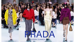 PRADA’s Womenswear Spring Summer 2025 Fashion Show [upl. by Codee]