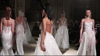 BERTA SS 2018 Bridal Collection  NY Runway Show [upl. by Ynneg]