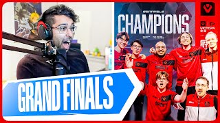 THE GRAND FINALS  ShahZaM reacts to SEN vs LOUD VCT Americas Kickoff 2024 [upl. by Lederer960]