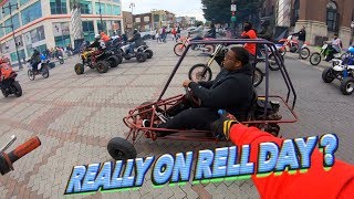 HE REALLY RODE THIS ON RELL DAY  HES INSANE  BRAAP VLOGS [upl. by Eiryk846]