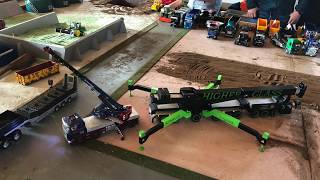 RC  Siku Control 132 Asphaltfertiger  Kran  Toppenstedt 2019 [upl. by Cristie]