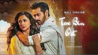 Tere Bin OST 🎶 Lyrics Urdu amp English  Male Version  Shani Arshad [upl. by Hamford464]