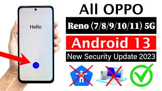 All OPPO Reno 7891011 5G Series FRP Unlock ANDROID 13 Without Pc  100 New 2023 [upl. by Ydissak]