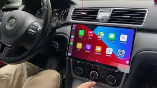 JOYING 116 inch VWSkodaSeat Qualcomm 625 Android Radio in VW passat [upl. by Fiertz]