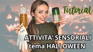 3 attività sensoriali per Halloween [upl. by Aicak]