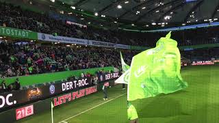 VfL WolfsburgWerder Bremen 03032019 „Immer nur Du“ [upl. by Eggett]