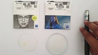 Zeiss Blueguard Lenses Vs Zeiss Duravision Blue Protect Glasses [upl. by Bigod]