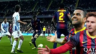 🤝 Lionel Messi amp Dani Alves  Lincroyable duo [upl. by Hilten]